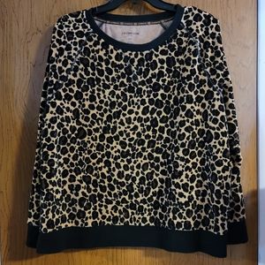 Liz Claiborne Sport PXL velour sweatshirt